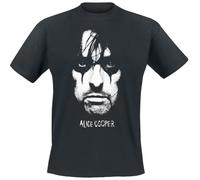 ALICE COOPER Portrait Uomo T-Shirt Nero XXL 100% Cotone Regular
