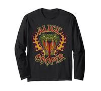 Alice Cooper Snake Head Maglia a Manica