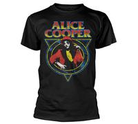 Alice Cooper 'Snake Skin' (Nero) T-Shirt - NUOVO E UFFICIALE