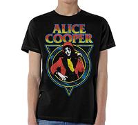 Alice Cooper - T-Shirt # Xxl Black Unisex # Snake Skin