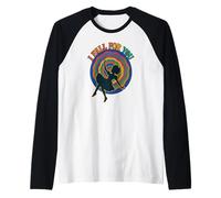 Alice Down Rabbithole I Fall for You Love Valentine Magic Maglia con Maniche Raglan