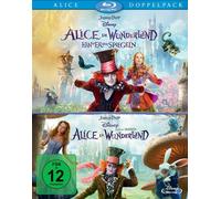 Alice im Wunderlund 1+2 (Blu-ray) Christopher Lee Crispin Glover Tim Burton