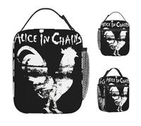 Alice in Chains Gallo Dirt Layne Staley Rock Lunch Bag Pranzo a Scuola per Adulto Borsa Termica Portatile Impermeabile