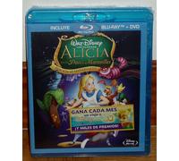 Alice IN Il Paese De Le Meraviglie Classico Disney Nº 13 blu ray + DVD Sigillato