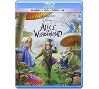 Alice In Wonderland Action (Blu-ray) Johnny Depp Mia Wasikowska Anne Hathaway
