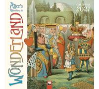 Alice in Wonderland - Alice im Wunderland 2027 - Original Flame Tree Publishing-Kalender [Kalender]