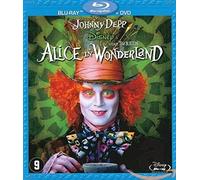 Alice in wonderland (Blu-ray) Johnny Depp Mia Wasikowska Tim Burton