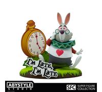 DIORAMA FIGURE BIANCONIGLIO ALICE NEL PAESE DELLE MERAVIGLIE DISNEY