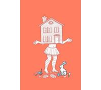 Alice in Wonderland Notebook - Standing Under the House, 6×9 in, 200 Blank Pages for Writing & Sketching: Blank Journal for Creative Writing, ... - Magical, Fantasy, and Whimsical Design