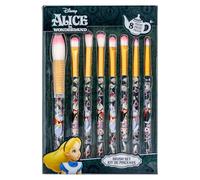Alice in Wonderland Set 8 Pennelli Trucco Ombretti, Blush e Illuminante