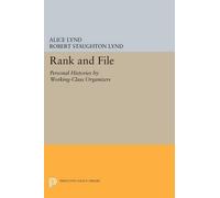 Alice Lynd Rank and File (Tascabile) Princeton Legacy Library