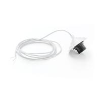 ALICE M SR/P - MONTATURA SENZA ROSONE BIANCO OPACO 1 LUCE ATTCCO E27