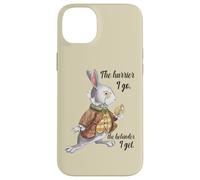 Alice nel Paese delle Meraviglie Coniglio Bianco Late The Hurrier I Go Custodia per iPhone 14 Plus