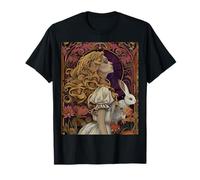 Alice nel Paese delle Meraviglie Coniglio Romanzo Fantastico Maglietta