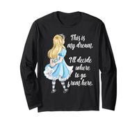 Alice nel paese delle meraviglie Regali ispiratori Questo è il mio sogno Maglia a Manica