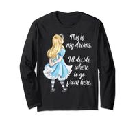 Alice nel paese delle meraviglie Regalo ispiratorio Questo è il mio sogno Maglia a Manica
