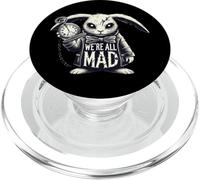 Alice nel paese delle meraviglie - We're All Mad Rabbit White Rabbit Mad Hatter PopSockets PopGrip per MagSafe