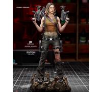 ALICE RESIDENT EVIL statuetta da dipingere resina 1:24 diorama cinema horror