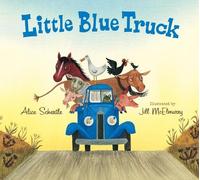 Alice Schertle Little Blue Truck Lap Board Book (Libro di cartone)