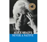 Alice Shalvi Never a Native (Copertina rigida)