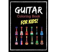 Alice Smith Guitar Coloring Book for Kids (Tascabile)