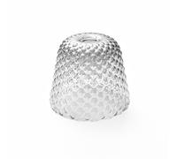 ALICE V/P - VETRO FUME' PICCOLO CON SFUMATURE D.25CM