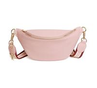 Alice Wheeler Bee Over Shoulder Banana Bag Crossover Flight Travel, rosa, S, Contemporane