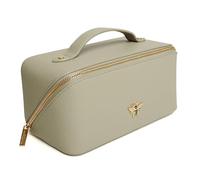 Alice Wheeler Bee Train case Beauty Concertina pieghevole organizer (Pistachio), Pistacchio, Beauty case pieghevole a forma di treno
