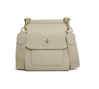 Alice Wheeler Bloomsbury Borsa a tracolla/tracolla in pelle vegana testurizzata, Pistacchio, m