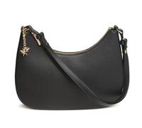 Alice Wheeler London Bee Borsa a tracolla da donna, in pelle vegana, tracolla regolabile, zip superiore con tasca interna con zip, 28,5 x 21 x 7,5 cm, Nero , Taglia unica