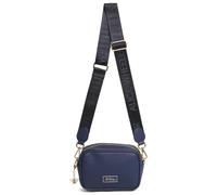 Alice Wheeler London Mini Soho - Borsa a tracolla da donna, compatta, con cerniera, con ciondolo a forma di ape dorata e cinturino di marca, Marina Militare, Small