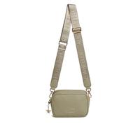 Alice Wheeler London Mini Soho - Borsa a tracolla da donna, compatta, con cerniera, con ciondolo a forma di ape dorata e cinturino di marca, Pistacchio, Small