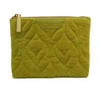 Alice Wheeler Pochette in velluto trapuntato, 15,5 x 13,5 x 2,5 cm, colori assortiti, Lime, Viaggi di lusso