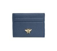 Alice Wheeler Porta Carte Piccolo in Pelle Vegana Bee, blu navy, Taglia unica, Classico