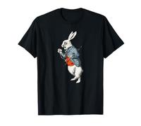 Alice Wonderland - Orologio da taschino con coniglio bianco Maglietta