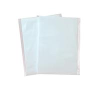 Alicer Set di 200 fogli di carta velina bianca A4 21 x 30 cm, fogli di carta velina per fai da te per creare pompon, fiori di carta, decorazioni da tavolo(dimensioni: 200 pezzi)