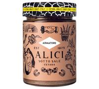 Alici intere di Cetara Sotto Sale - Armatore - Peso (grammi): 740 g