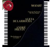 Alicia De Larrocha Mozart: Concerto & Sonata for 2 Pianos (CD)