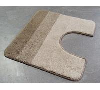 Alicia Grigio Talpa Tappetino Bagno 55x50 Cm. Tappetino Con Scollatura