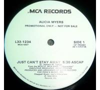 Alicia Myers - Just Can't Stay Away / Appreciation
