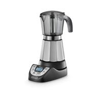 Alicia PLUS EMKP 63 B Caffettiera Moka Elettrica 3-6 Tazze 450 W Nero/Argento