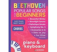 Alicja Urbanowicz Beethoven Popular Songs for Beginners (Tascabile)