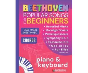 Alicja Urbanowicz Beethoven Popular Songs for Beginners (Tascabile)
