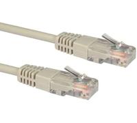 Alida Systems ® CAT5e Cavo di Rete Professional 2m - Grigio - qualità Superiore (26 AWG 100% de cobre) / 5e (Enhanced) / RJ45 / Ethernet/Patch/LAN/Modem/Router / 10/100