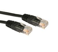 Alida Systems ® CAT5e Cavo di Rete Professional 30m - Nero - qualità Superiore (26 AWG 100% de cobre) / 5e (Enhanced) / RJ45 / Ethernet/Patch/LAN/Modem/Router / 10/100