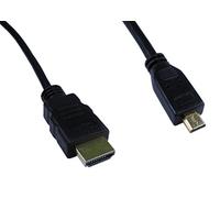 Alida Systems ® Cavo Professionale HDMI a Micro HDMI, Lunghezza 2 m, con Supporto Ethernet ad Alta velocità - Supporto 3D e risoluzione 4K - Canale di Riproduzione Audio