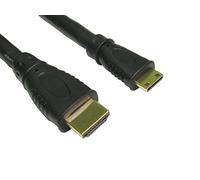 Alida Systems ® Cavo Professionale HDMI a Mini HDMI, Lunghezza 12m - 1080p - Full HD - v1,3 - Audio e Video - Ideale per videocamere HD -Placcato in Oro 24 carati- OFC