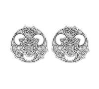 Alide 2 Spille Vintage Vichinghe, Spille da Bavero a Forma di Triquetra, spille da Sciarpa, Accessori di Moda Gotica, Stile Medievale Nordico