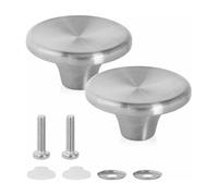 Alide Set Di 2 Manopole Per Coperchi Di Pentole in Acciaio Inossidabile Per Forni Olandesi in Ghisa, Resistenti Al Calore, Di Ricambio, Maniglia in Ghisa Smaltata