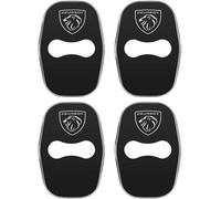 ALIEDA Acciaio Inossidabile, 4 Pezzi Coperchio Serratura Portiera Auto, per Peugeot 208 3008 407 2008 508 206 308 307, Protezione Protezione, Tappo Chiusura, Accessori Interni Antiruggine